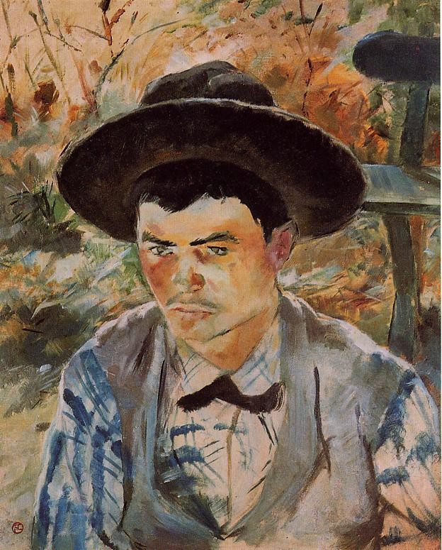 The Young Routy In Celeyran by Henri de Toulouse-Lautrec