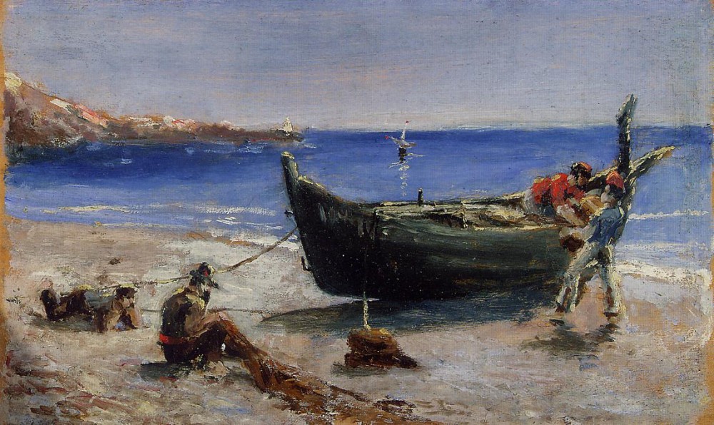Fishing Boat by Henri de Toulouse-Lautrec