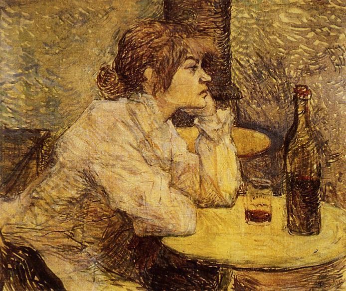 Hangover by Henri de Toulouse-Lautrec