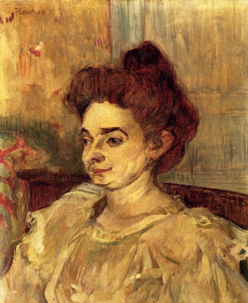Mademoiselle Beatrice Tapie De Celeyran by Henri de Toulouse-Lautrec