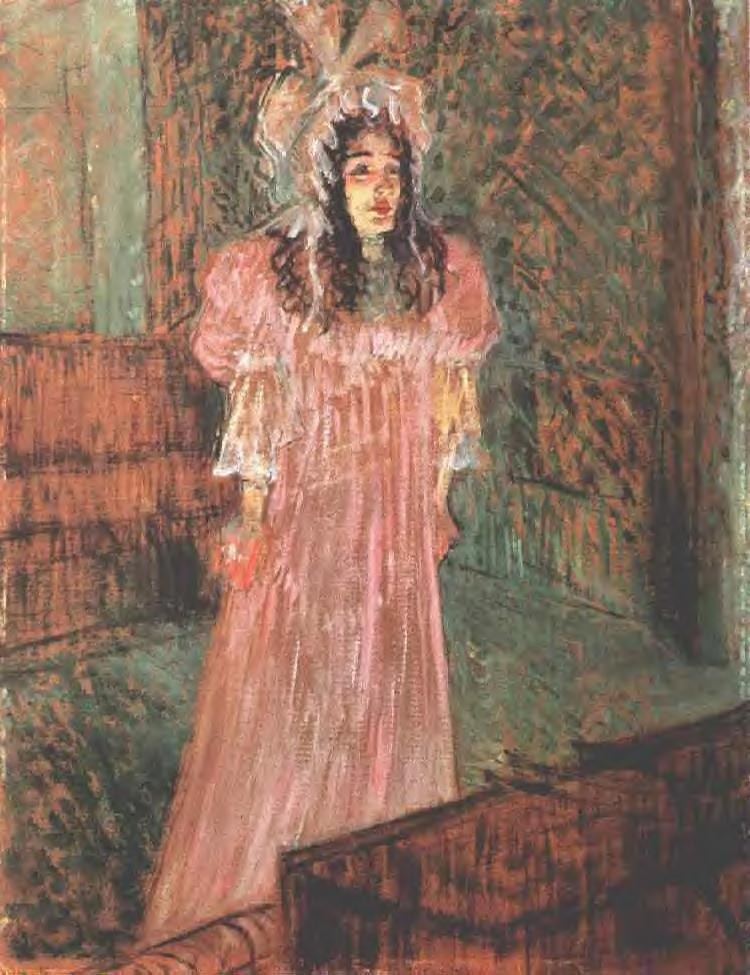 Miss May Belfort by Henri de Toulouse-Lautrec