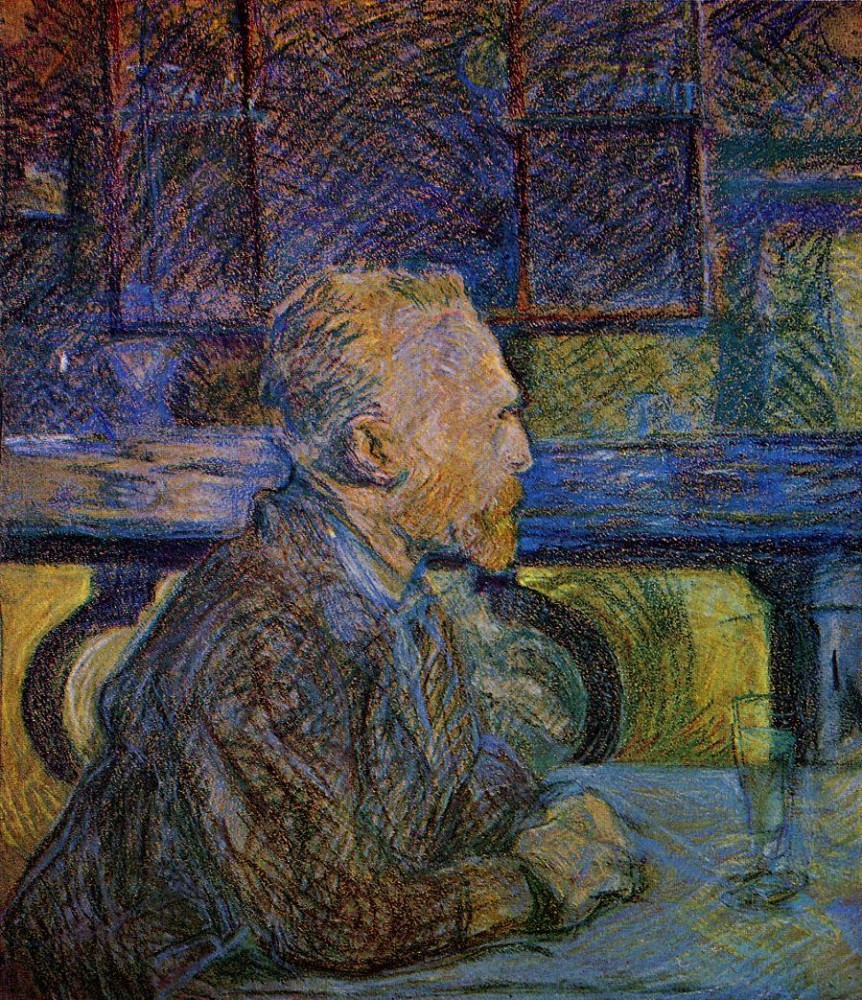 Vincent Van Gogh by Henri de Toulouse-Lautrec