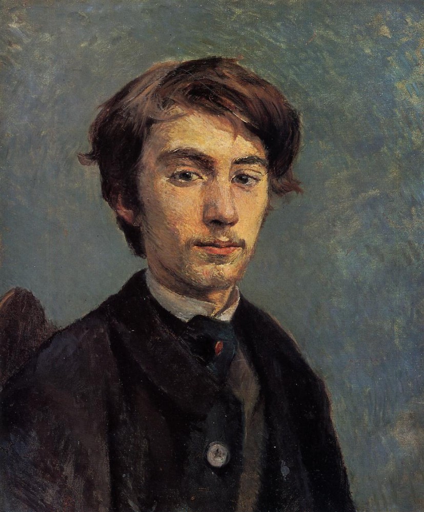 Emile Bernard by Henri de Toulouse-Lautrec