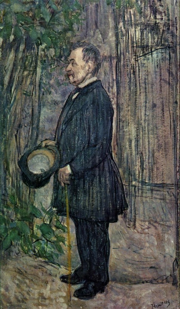 Henri Dihau by Henri de Toulouse-Lautrec