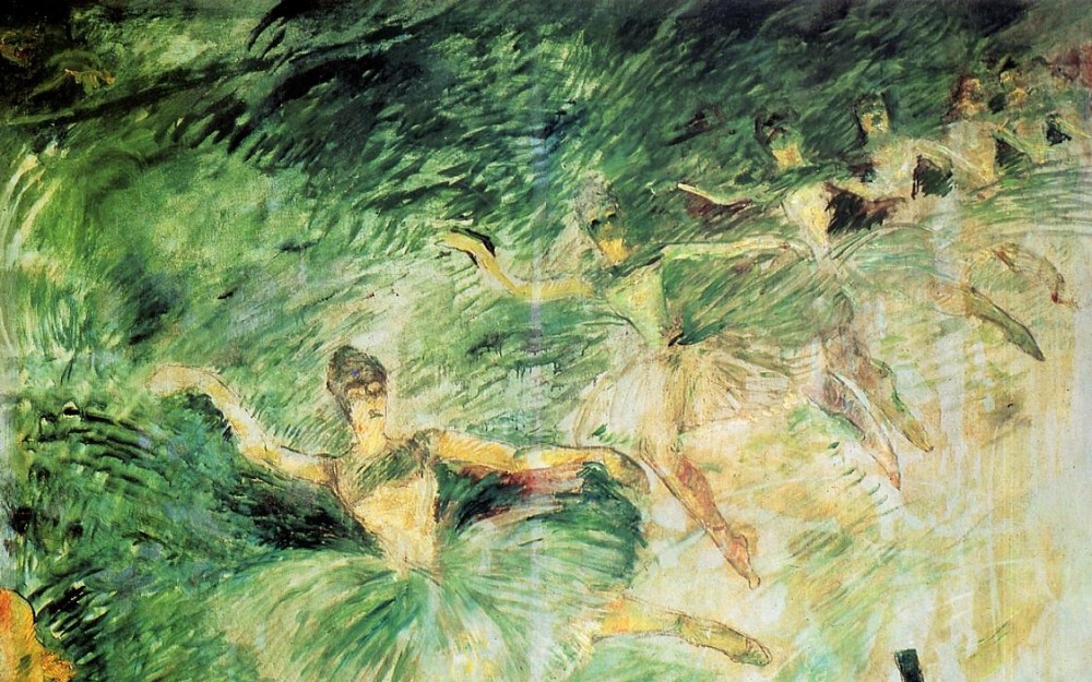 Ballet Dancers by Henri de Toulouse-Lautrec