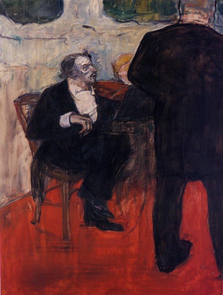 The Violinist Dancia by Henri de Toulouse-Lautrec
