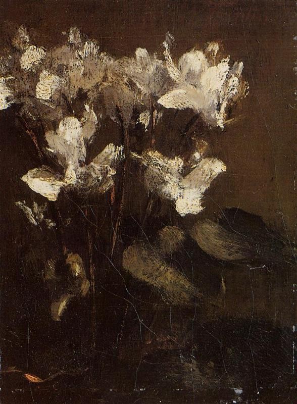 Fleurs cyclamens by Henri Fantin-Latour