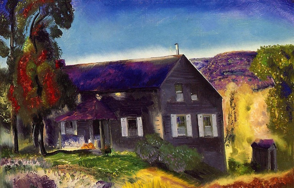 Blue Morning by George Wesley Bellows