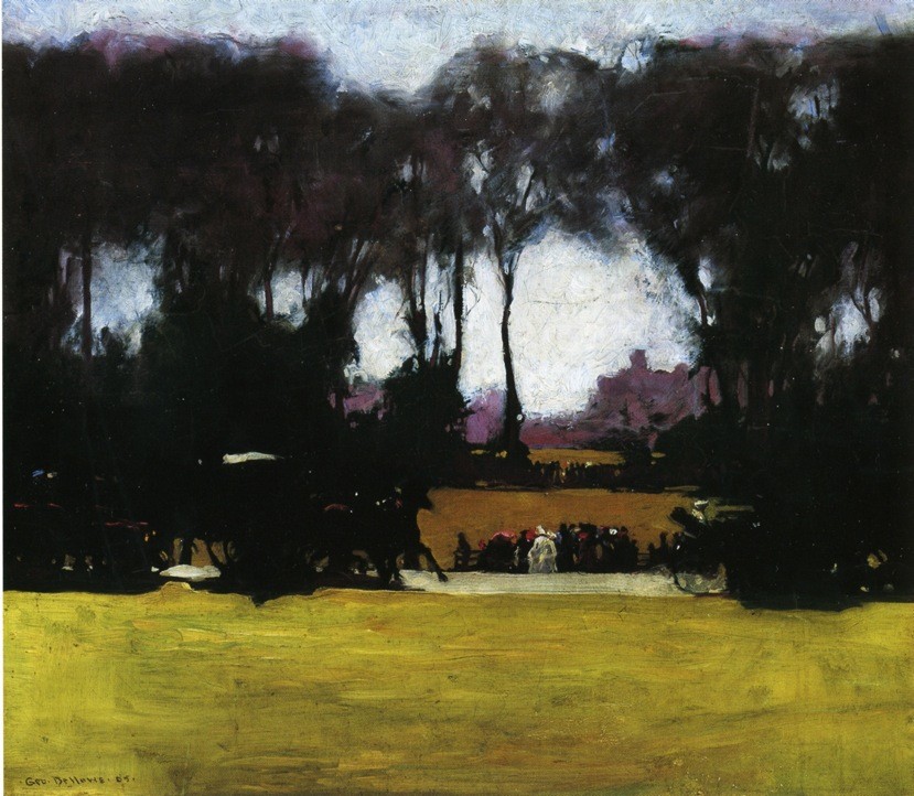 Dead Orchard by George Wesley Bellows