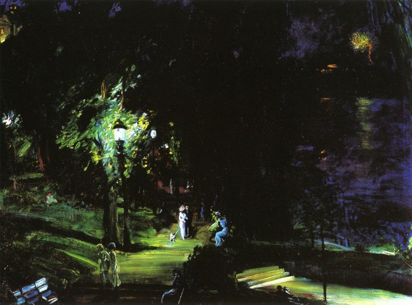 Sun Glow by George Wesley Bellows