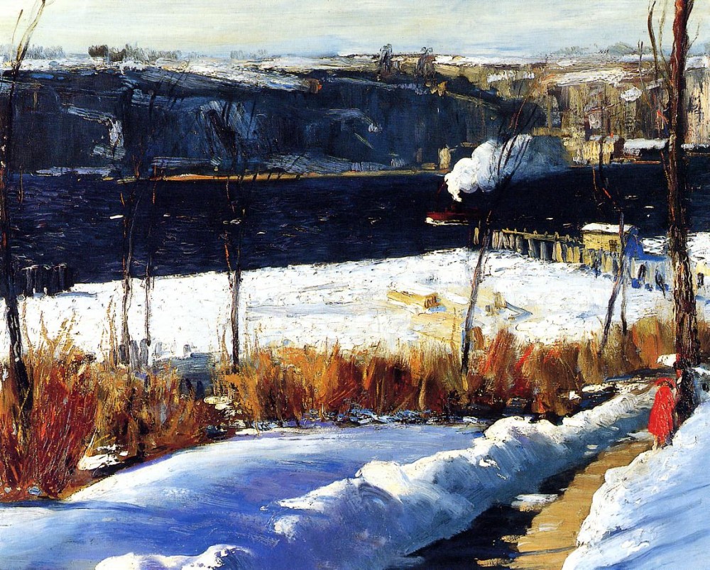 A Morning Snow by George Wesley Bellows