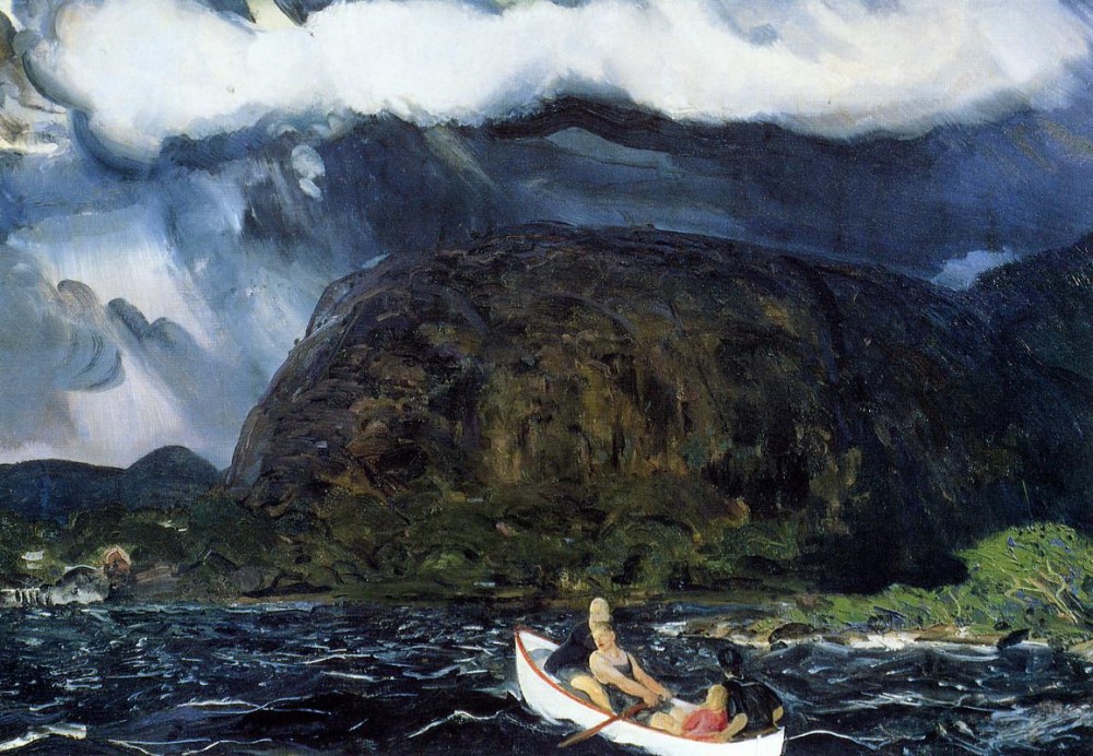 Out Of The Calm by George Wesley Bellows