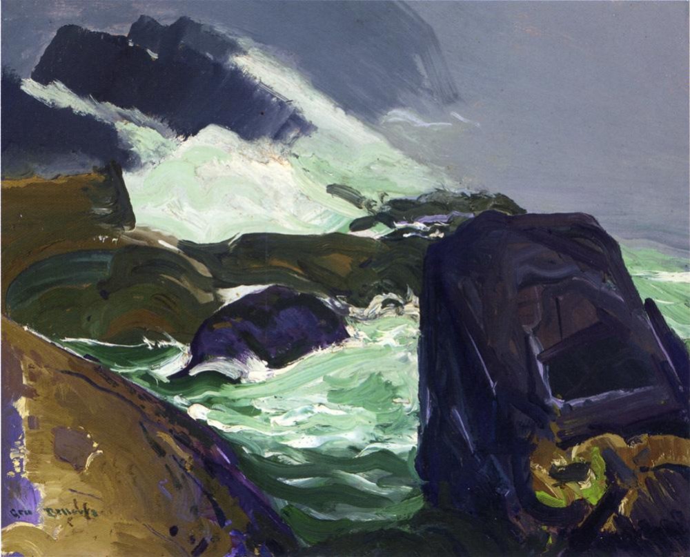 Sun And Spray by George Wesley Bellows