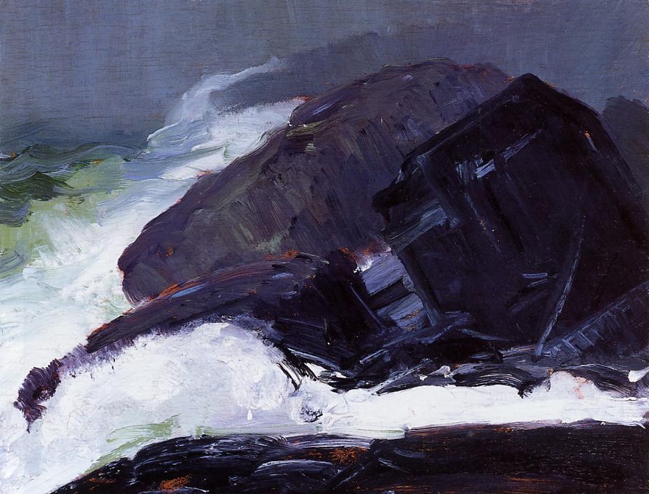 The Blue Pool by George Wesley Bellows