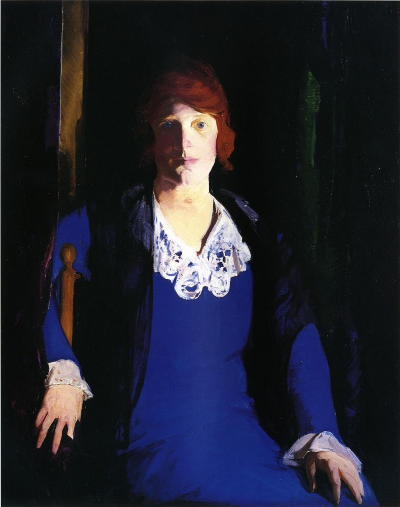 Portrait Of Mary Mckinnon by George Wesley Bellows