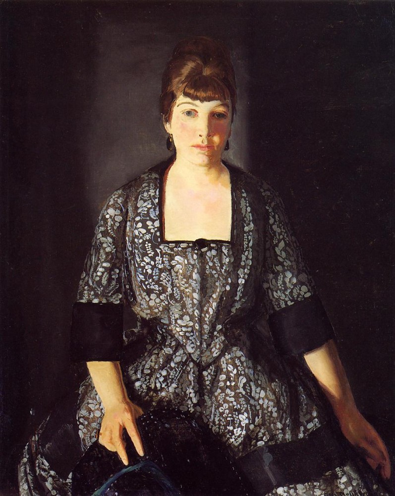 Mrs. Albert M. Miller by George Wesley Bellows