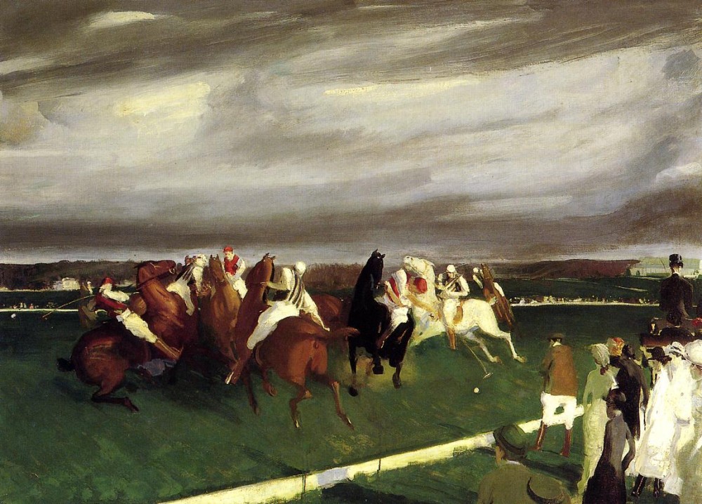 Tennis At Newport by George Wesley Bellows