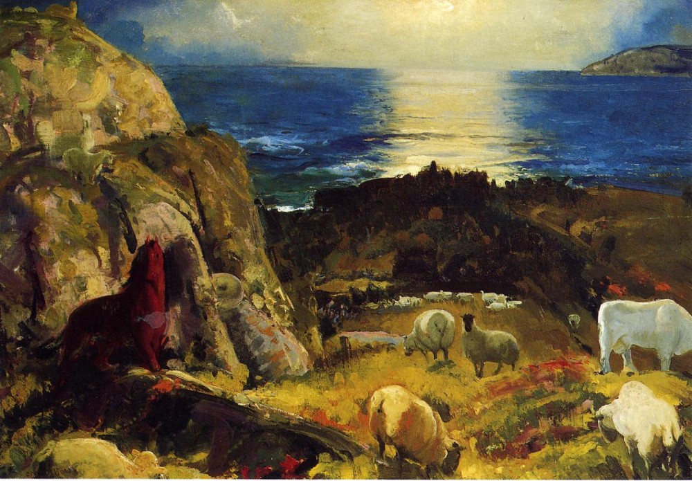 Mountain Farm by George Wesley Bellows