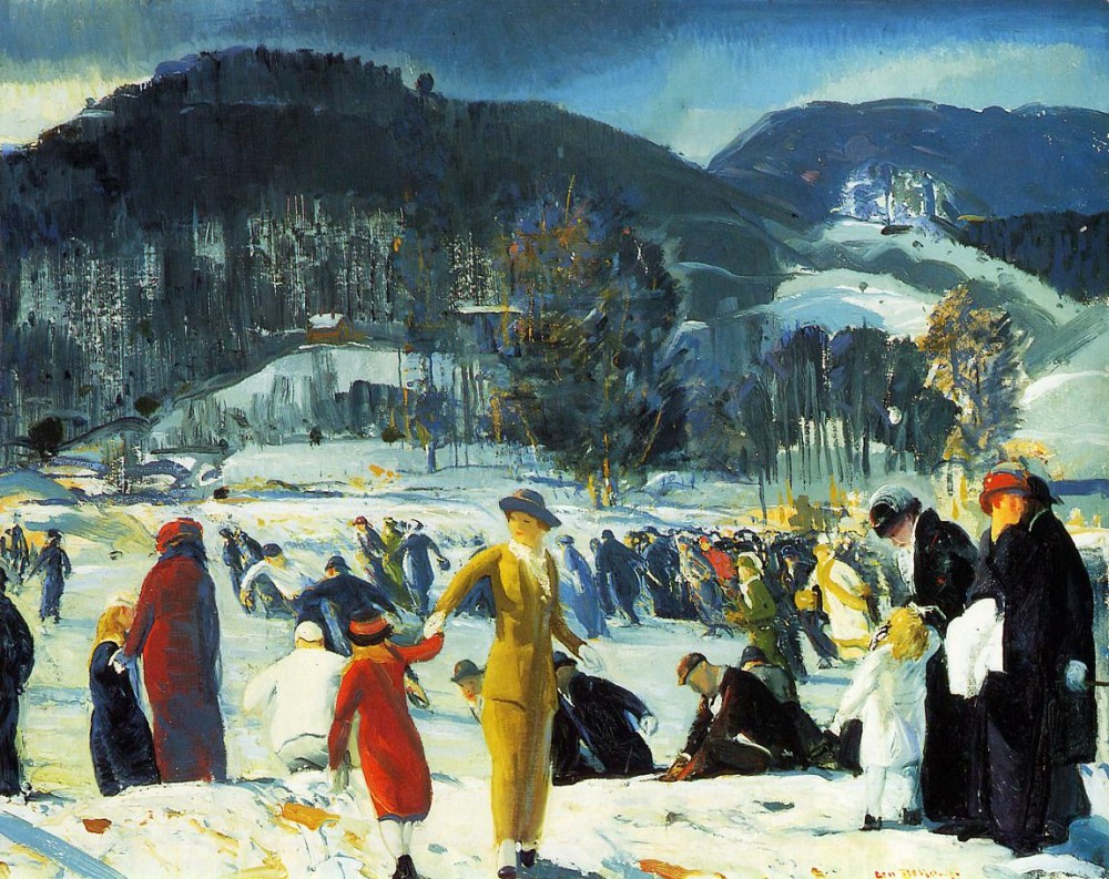 Riverfront Number 1 by George Wesley Bellows