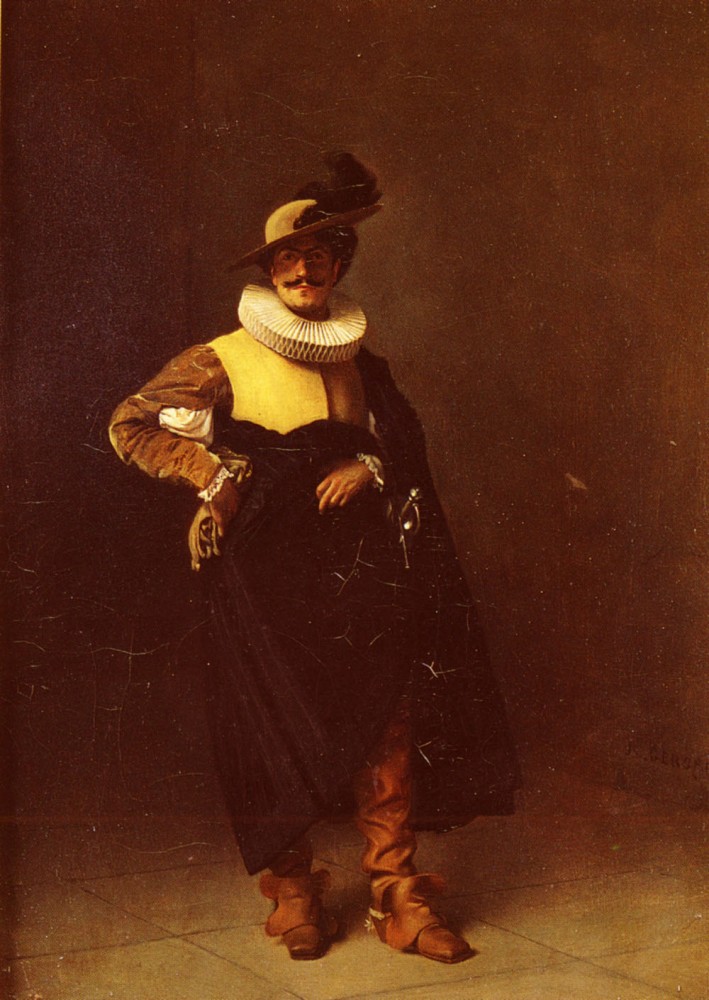 Personnage-Louis XIII by Jean-Léon Gérôme