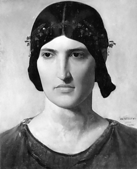 Portrait of a Roman woman by Jean-Léon Gérôme