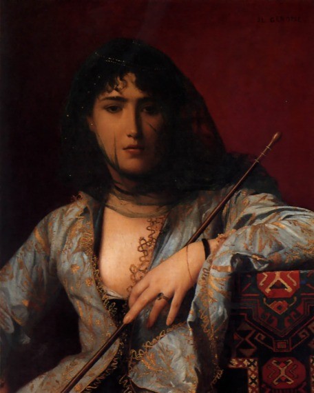 Veiled Circassian Lady by Jean-Léon Gérôme
