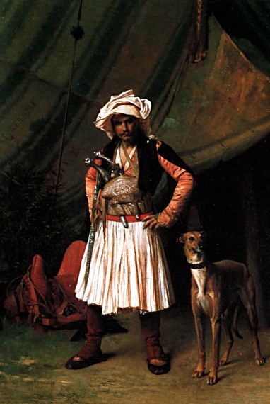 Bashi-Bazouk and his Dog by Jean-Léon Gérôme