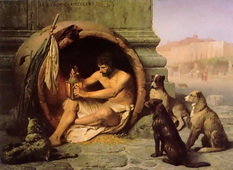 Diogenes by Jean-Léon Gérôme