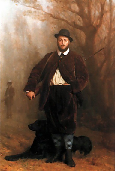 Portrait of Eduoard Delessert by Jean-Léon Gérôme