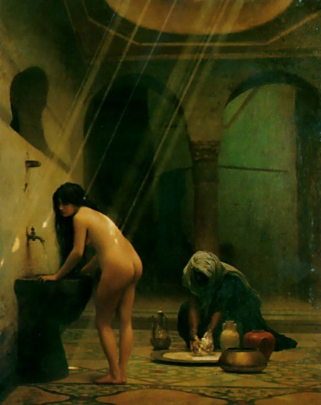 Moorish Bath by Jean-Léon Gérôme