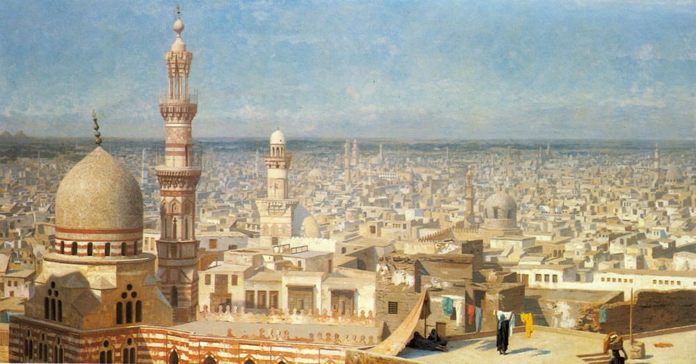 View Of Cairo by Jean-Léon Gérôme