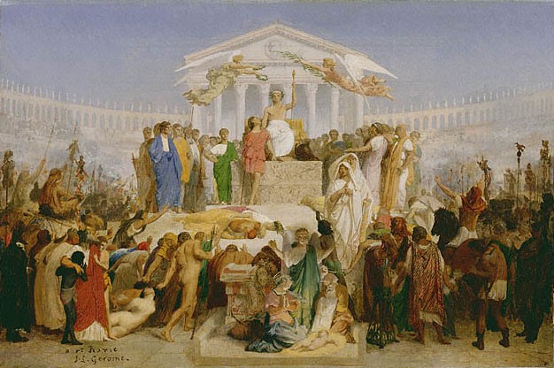 Study Age of Augustus Birth of Christ by Jean-Léon Gérôme