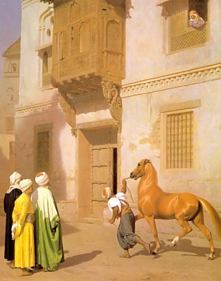 Cairene Horse Dealer by Jean-Léon Gérôme