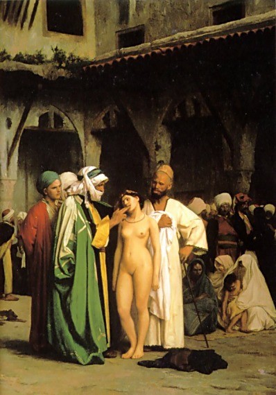 Slave Market by Jean-Léon Gérôme