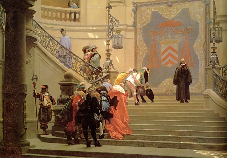 The Grey Cardinal by Jean-Léon Gérôme