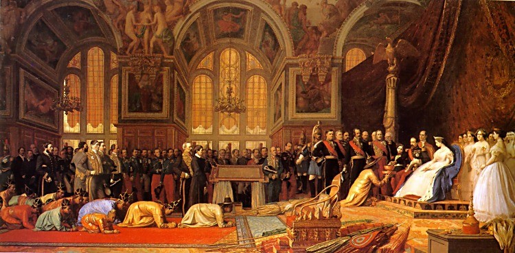 The Reception of the Siamese Ambassadors at Fontainebleau by Jean-Léon Gérôme