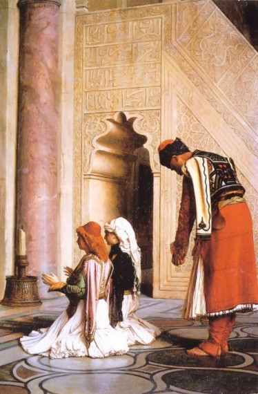 Young Greeks at the Mosque by Jean-Léon Gérôme