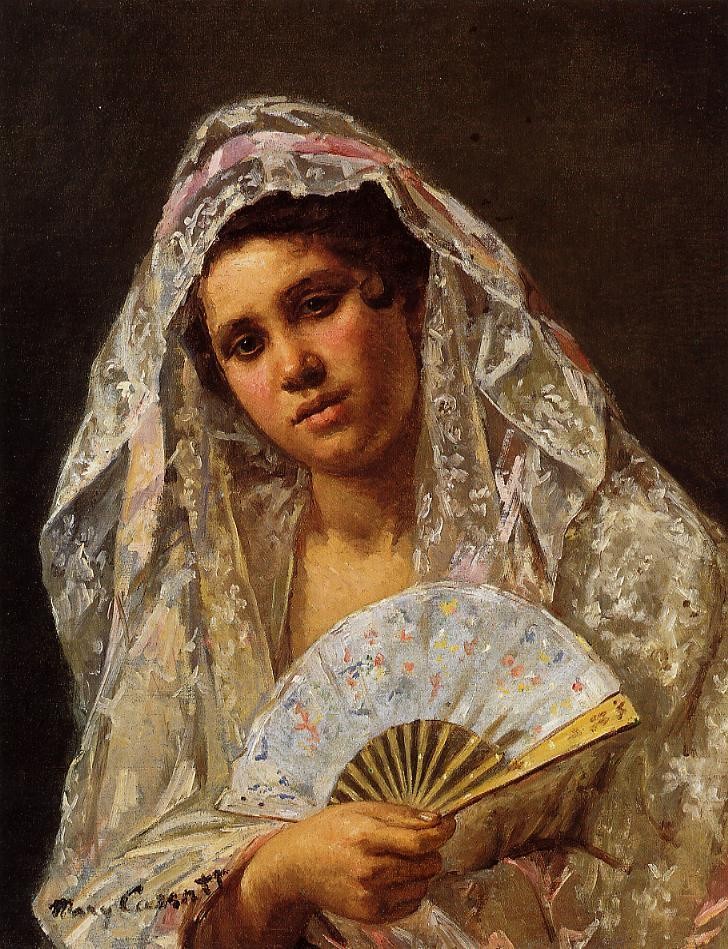 A Seville Belle by Mary Stevenson Cassatt