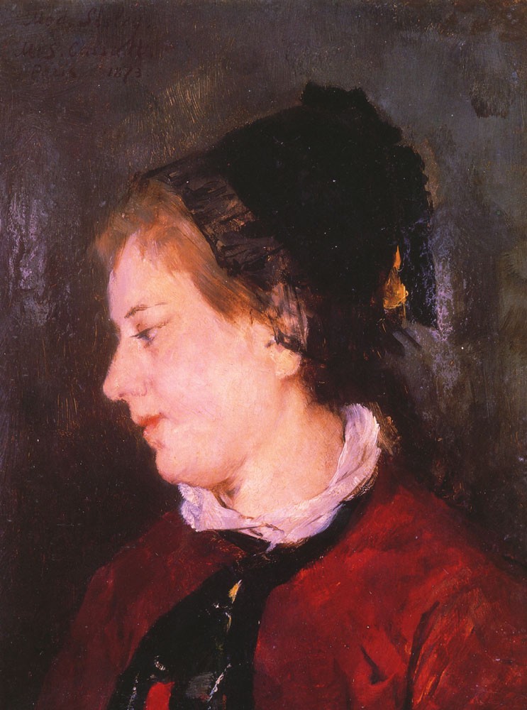 Portrait of Madame Sisley by Mary Stevenson Cassatt