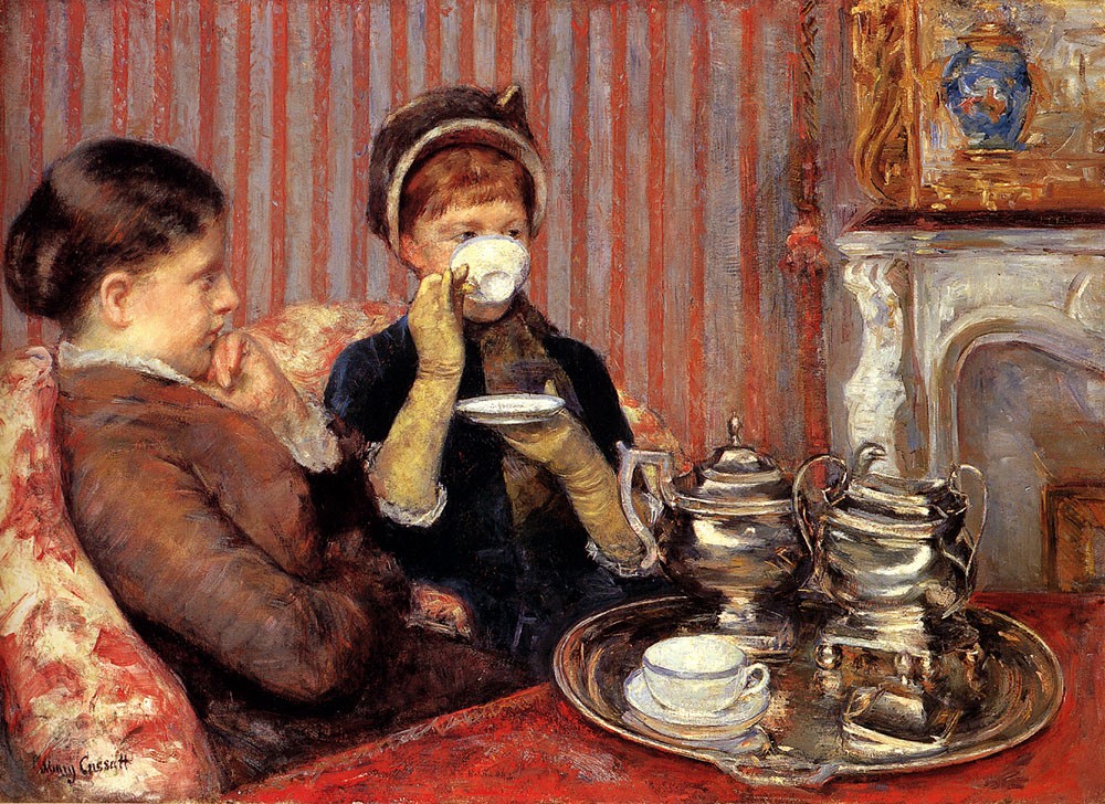 Tea by Mary Stevenson Cassatt