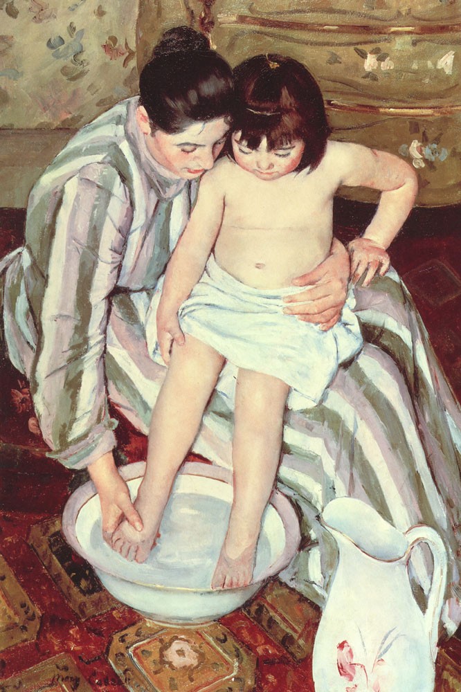The Bath by Mary Stevenson Cassatt