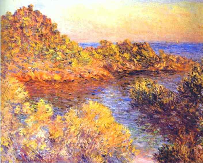 The Cape Martin by Oscar-Claude Monet