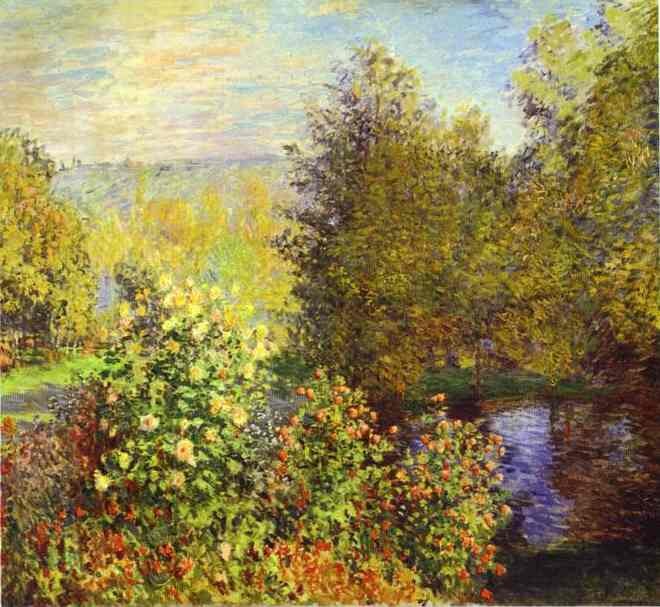 The Corner of the Garden at Montgeron by Oscar-Claude Monet