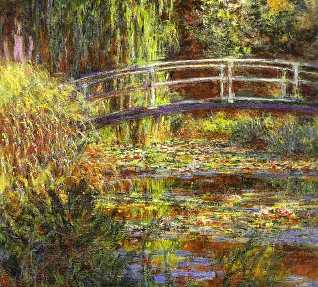 The Water Lily Pond by Oscar-Claude Monet
