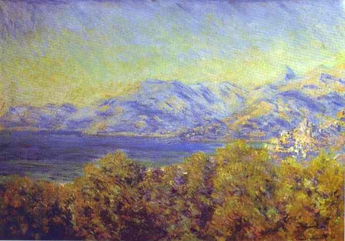 Ventimiglia by Oscar-Claude Monet