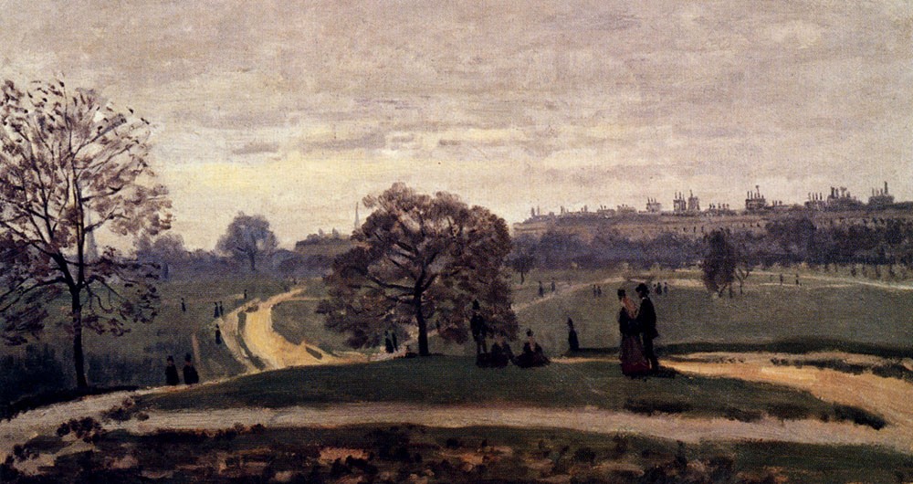 Hyde Park London by Oscar-Claude Monet
