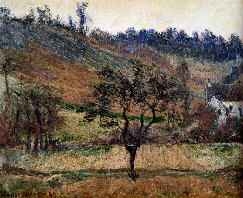 The Valley Of Falaise by Oscar-Claude Monet