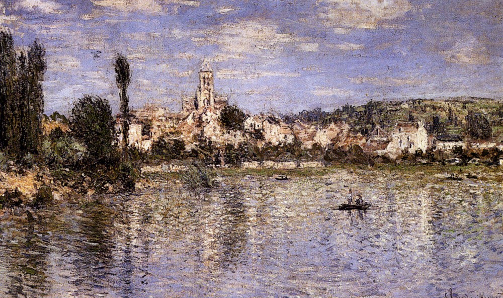 Vetheuil In Summer by Oscar-Claude Monet