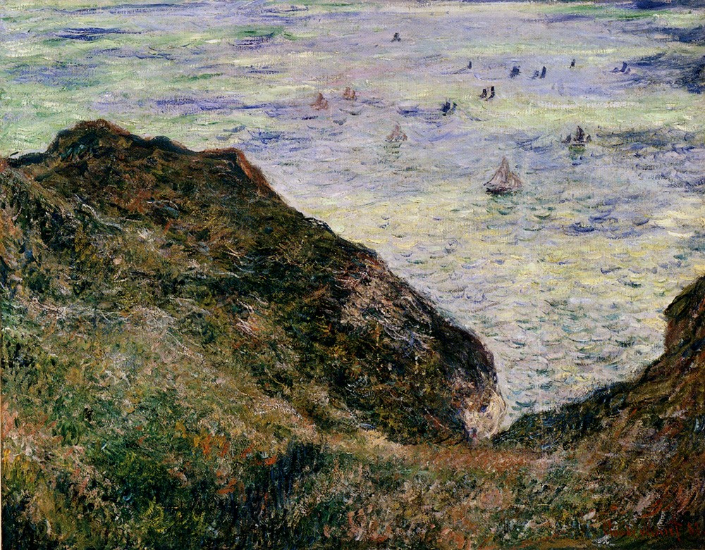 View Over The Sea by Oscar-Claude Monet