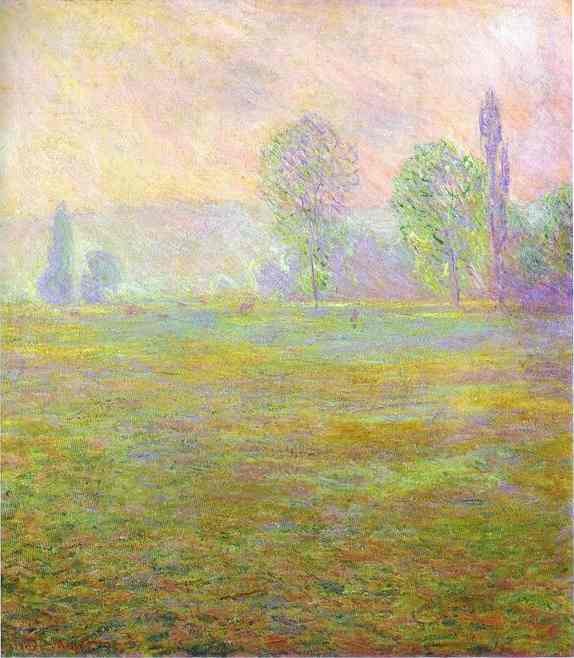 Meadows at Giverny by Oscar-Claude Monet